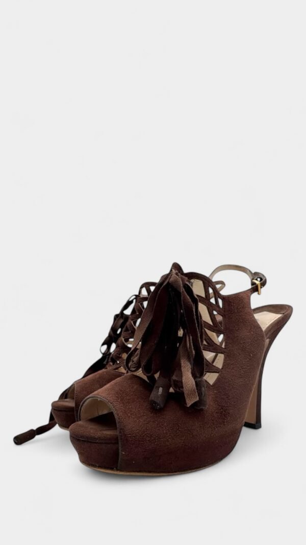 PRADA - PEEP TOE SLINGBACK - Image 2